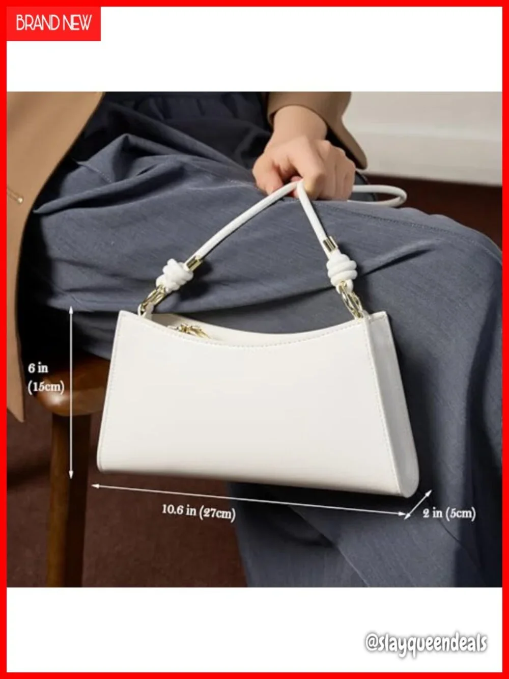 Genuine Leather Evening Bag Women Hobo Underarm Shoulder Handbag